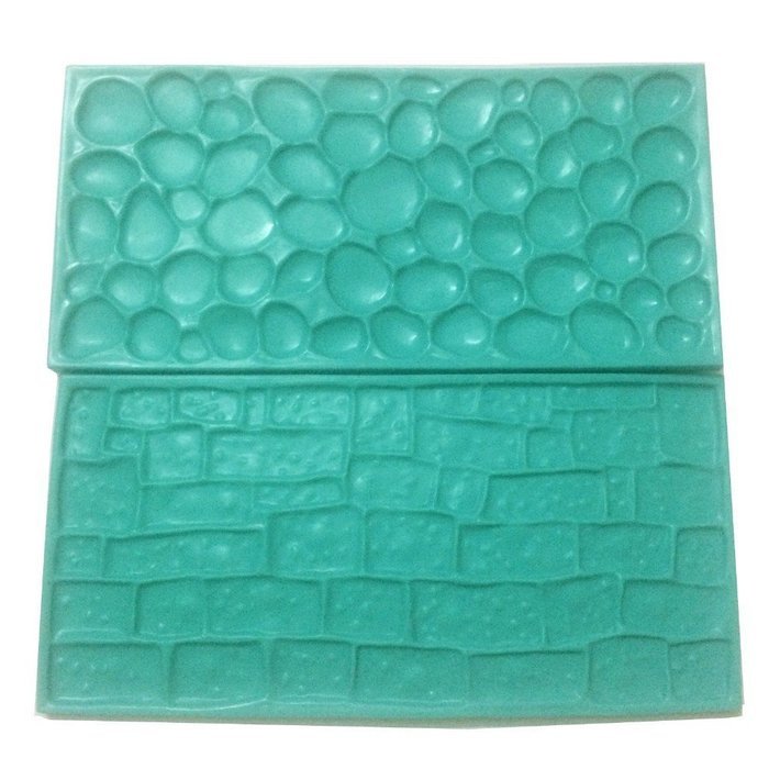 Wall Silicone Mold Mould Sugar Craft Fondant Mat Cake Decorating Baking Tool N5