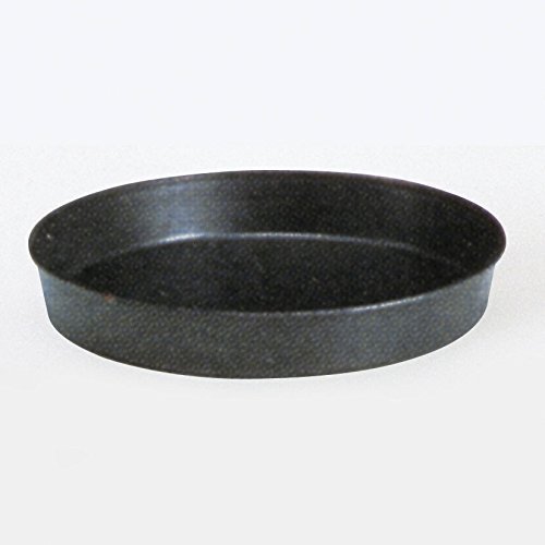 Ottinetti Blue Steel Deep Round Baking Pan, 26cm/10.2", Gray