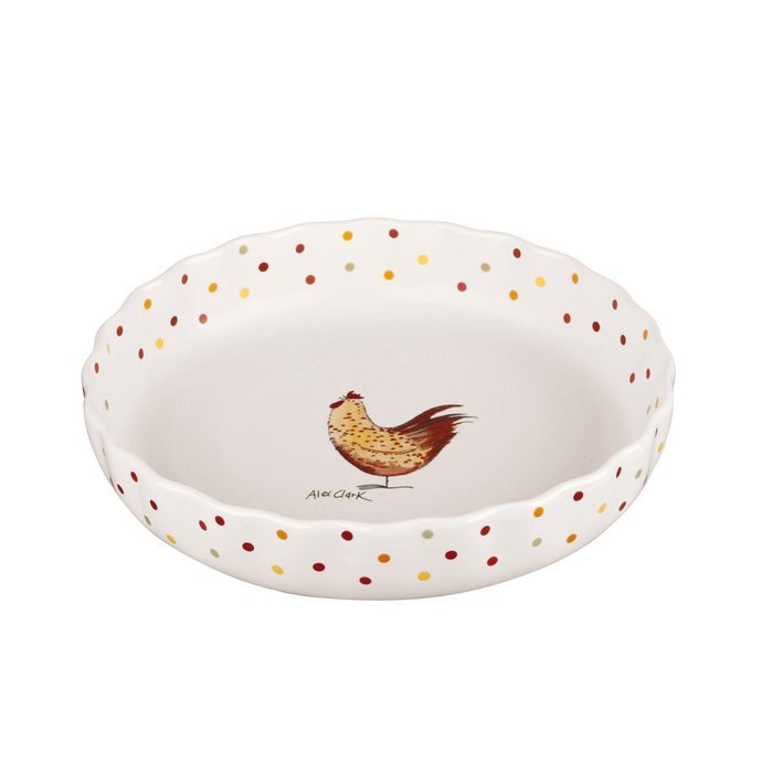 Alex Clark Rooster Flan Dish