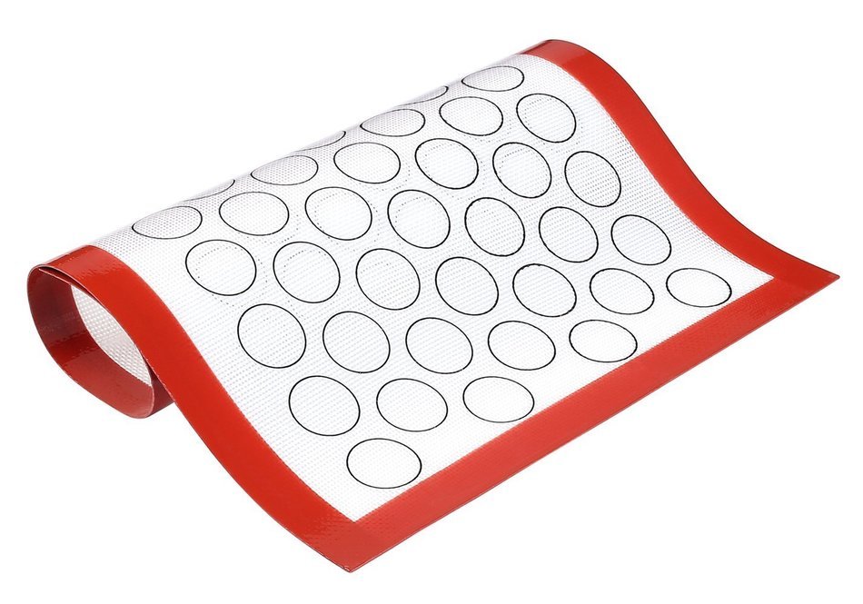 Crystallove 12*16inch Non-Stick Rolling Glass Fiber Silicone Baking Mat Heat-Proof Baking Sheet Placemat of Bakeware...
