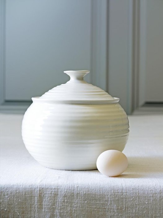Portmeirion Sophie Conran White Large Covered Casserole N2