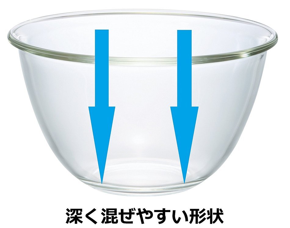 Hario Mixing Bowl, 900ml, Clear N6