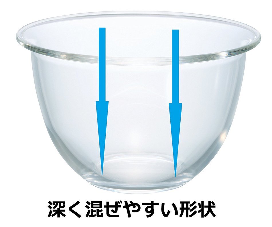 Hario Mixing Bowl, 900ml, Clear N8