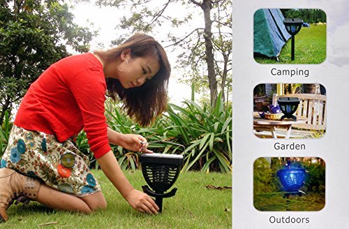Uv Mosquito Zapper - Solar Powered N6