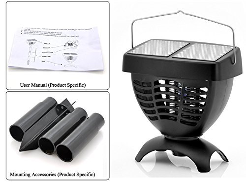 Uv Mosquito Zapper - Solar Powered N7