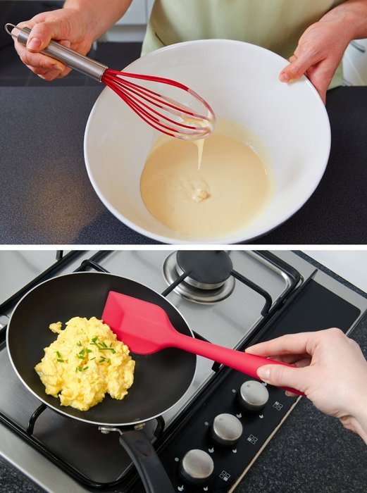 StarPack Premium Silicone Baking Mat and Baking Kitchen Utensils Set (7 Piece), Bonus 101 Cooking Tips N6