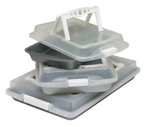 OvenStuff Non-Stick Six Piece Travel Bakware Set N2