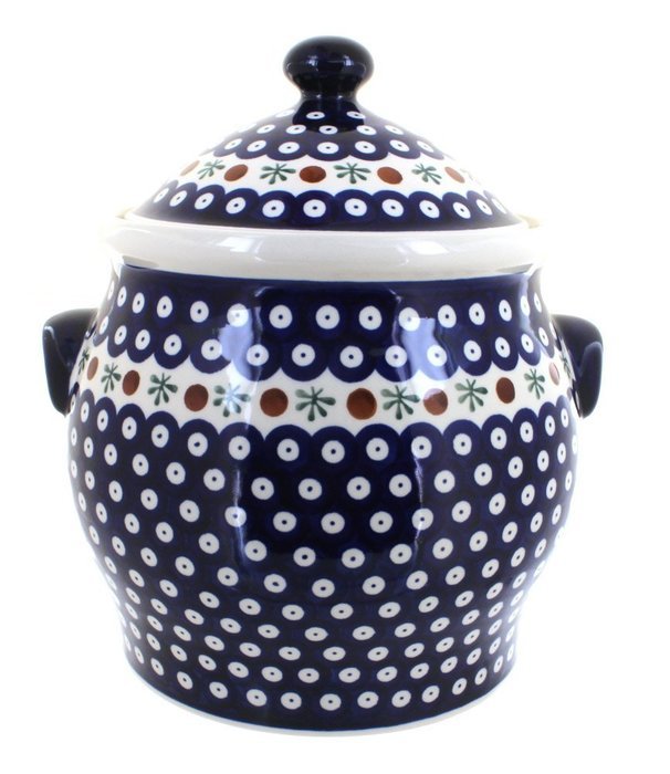 Polish Pottery Nature Cookie Jar