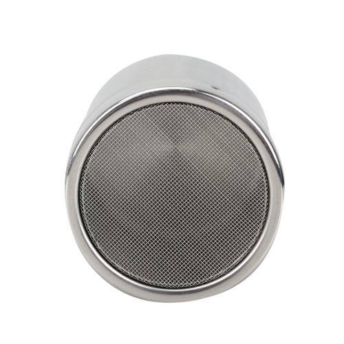 Vktech Stainless Steel Flour Sifter Icing Sugar Dredger Chocolate Powder Shaker N4