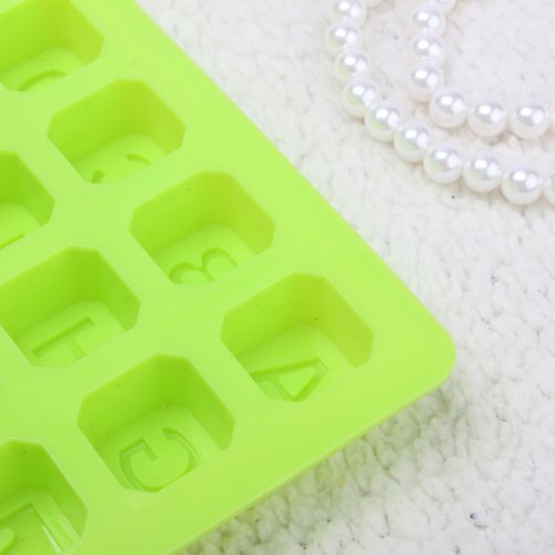 "Silicone Alphabet 48 Letters Cake Cookie Bake Mold" shopping N4