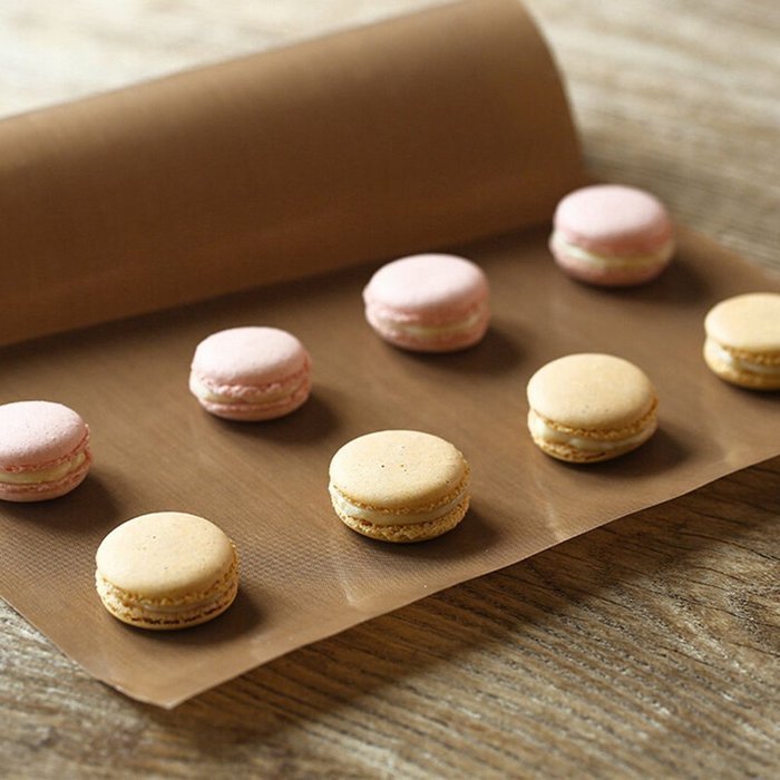 Littlepiano 3040cm Pastry Baking Paper Tray Oven Rolling Kitchen Bakeware Mat Sheet Cloth N4