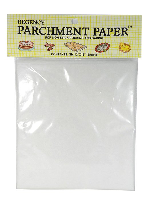 Regency Parchment Paper Pan Liner for Non-Stick Baking set of 6 sheets, 12X16 inches