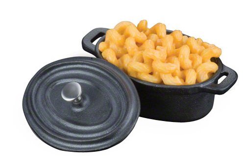 American Metalcraft CIPOV63 Cast Iron, 6.5" Length x 2.6" Width, Black