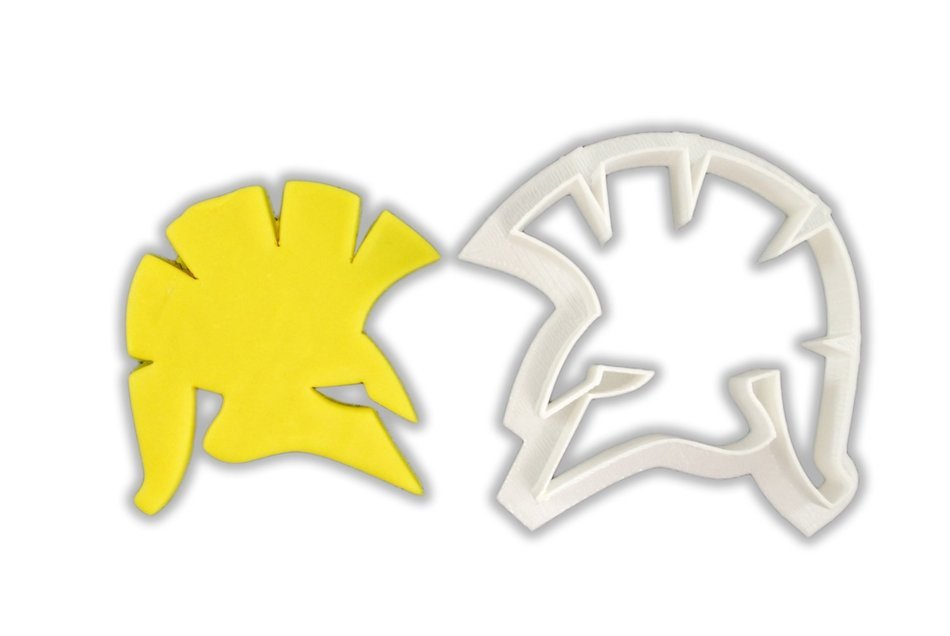 Trojan Helmet Cookie Cutter - STANDARD - 3 Inches