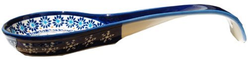 Polmedia Polish Pottery Spoon rest 12" #GU1178-DU69 Zaklady Ceramiczne H1901E N3