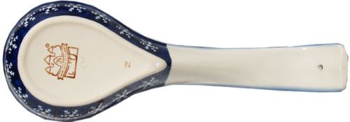 Polmedia Polish Pottery Spoon rest 12" #GU1178-DU69 Zaklady Ceramiczne H1901E N4