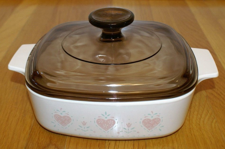 Vintage Corningware Forever Yours 1 Qt Casserole dish with Lid A-1-B N2