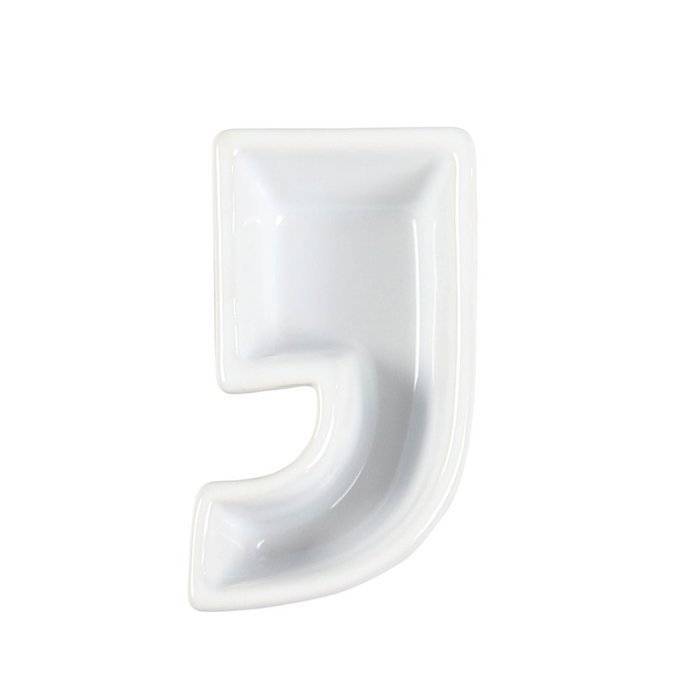 Ivy Lane Design Ceramic Greek Alphabet Dish, Pi N6