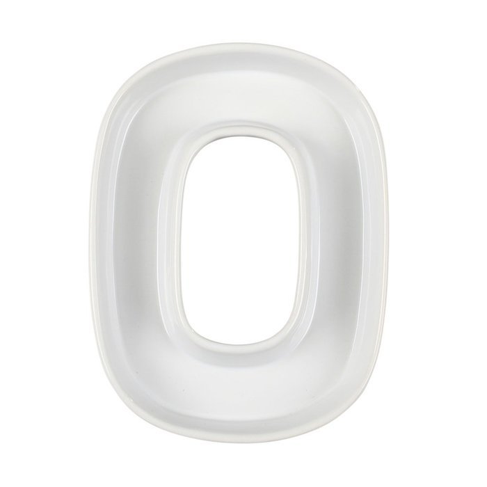 Ivy Lane Design Ceramic Greek Alphabet Dish, Pi N15