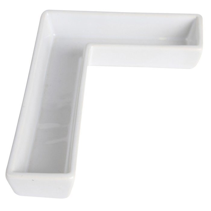 Ivy Lane Design Ceramic Greek Alphabet Dish, Pi N16