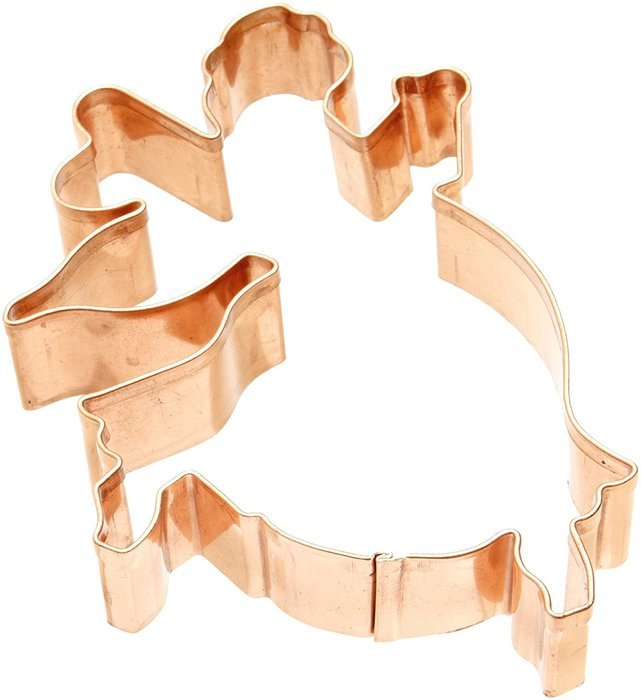 Old River Road Dragon Shape Cookie Cutter, Copper N4