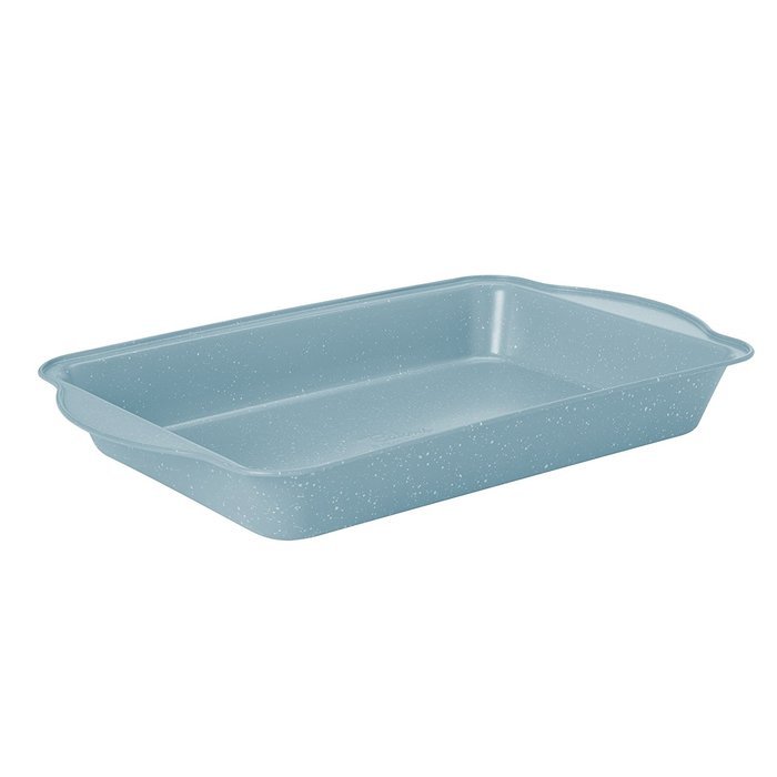 Baker's Advantage Sheet Cake Pan, Carbon Steel, 0.4mm/9" by 13", Light Blue