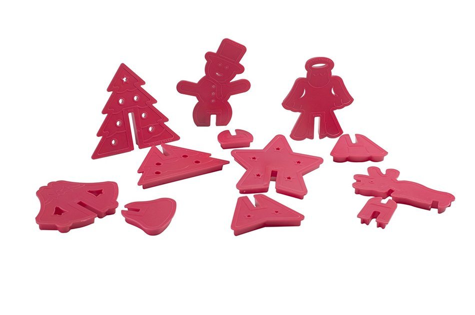 Nordic Ware 3-D Winter Series Cookie Cutter Set
