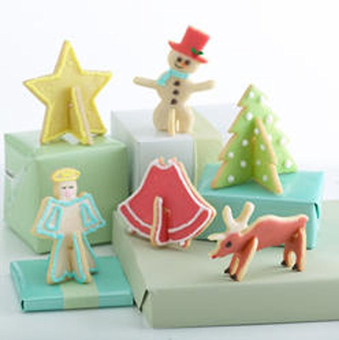 Nordic Ware 3-D Winter Series Cookie Cutter Set N2