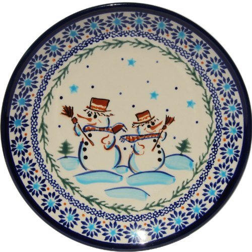 Polish Pottery Dessert Plate 814-du69