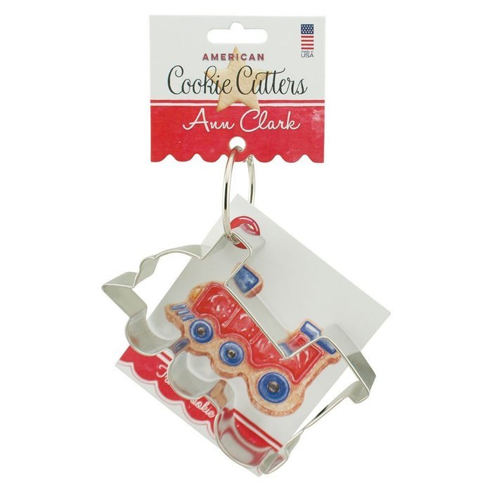 Train Cookie and Fondant Cutter - Ann Clark - 4.6 Inches - US Tin Plated Steel N6