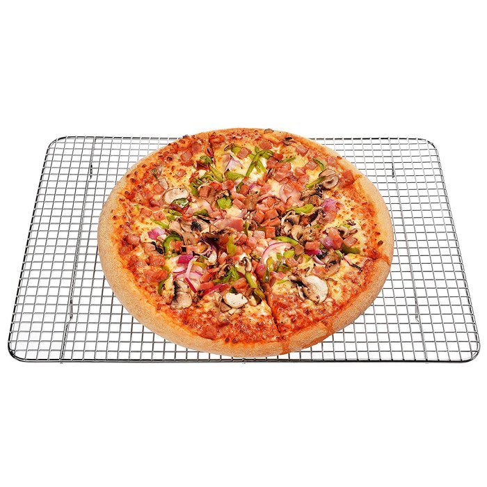 Stainless Steel Non-Stick Cooling & Baking Rack for Easy Cooking by Hexada &ndash; Dishwasher & Oven Safe, 16.5X11.5... N5