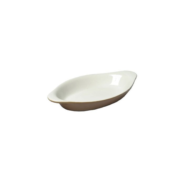 Diversified Ceramics DC527-W White 8 Oz. Welsh Rarebit Dish - 12 / CS