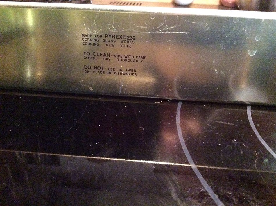 Corning Casserole Holder for # 232 Pyrex Baking Dish N2