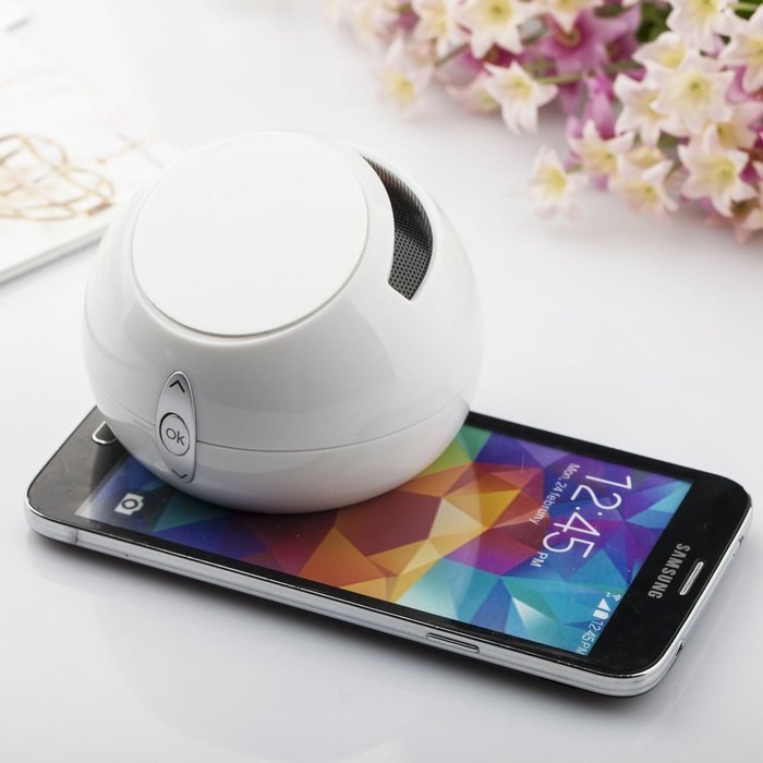 Portable Rechargeable Speaker Stand Dock with Near Field Resonance Touch Amplifier Sound Box for iPhone iPad Samsung... N8