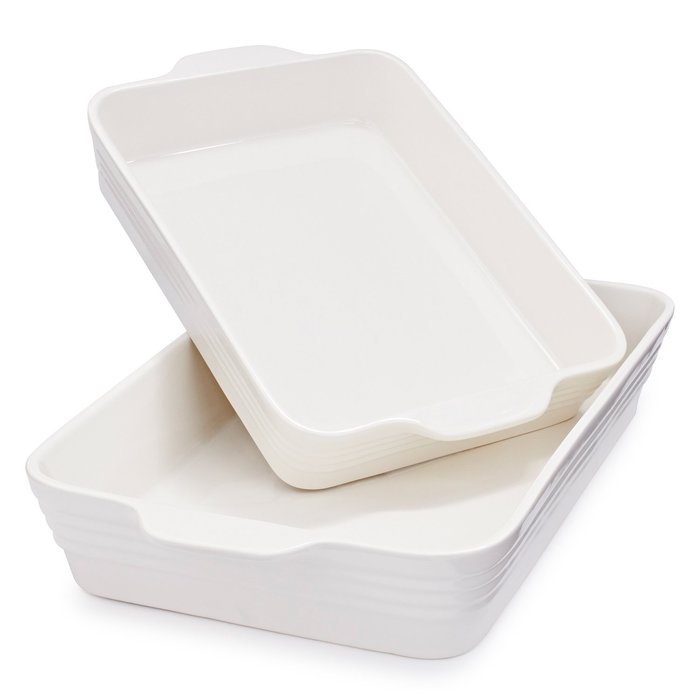 Sur La Table White Oven-to-Table Bakers M94/M95 WIN , Set of 2
