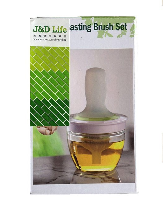 J&D Life Chef's Basting Set Silicone Oil Brush Ks14