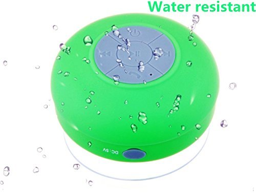 PWOW&reg; Mini Wireless Bluetooth Waterproof Shower Speaker (Green)