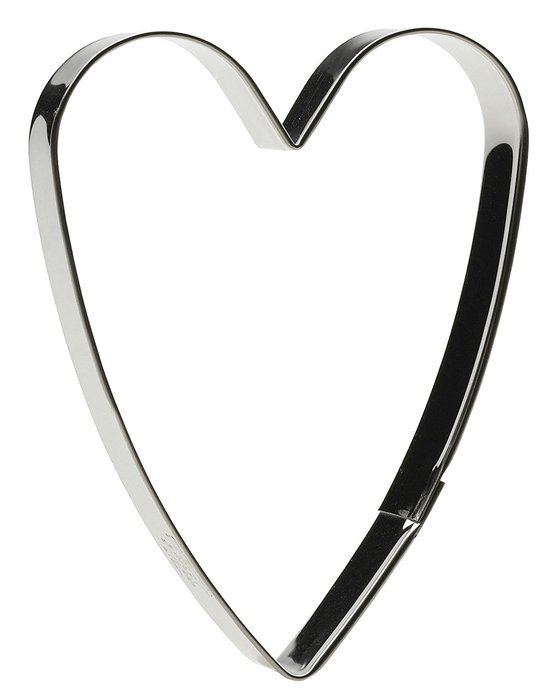 SVEICO 939461-1 Classic Heart Shaped Cookie Cutter, 11cm