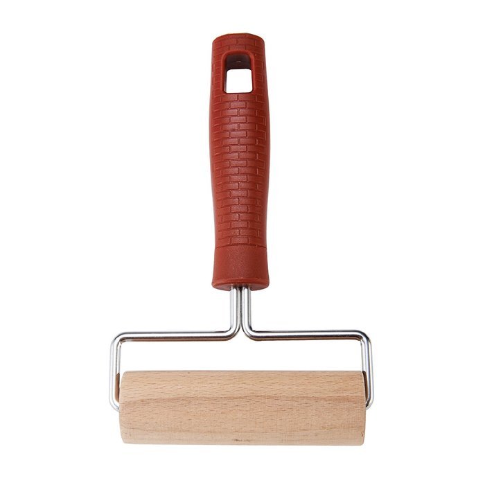 Brick Oven Pastry Dough Roller, Red N2