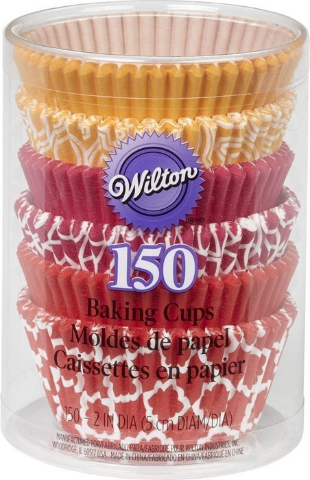Wilton 415-2872 150 Count Elegance Baking Cups Value Pack, Assorted N5