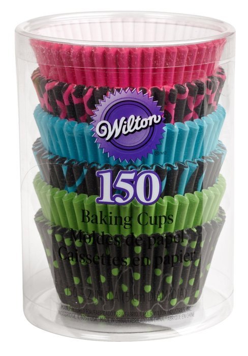 Wilton 415-2872 150 Count Elegance Baking Cups Value Pack, Assorted N6