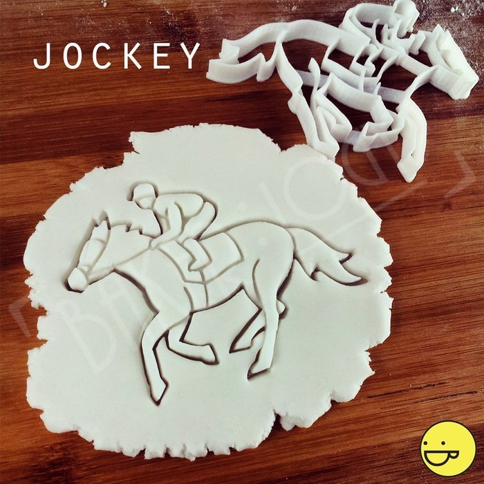 Jockey Cookie Cutter