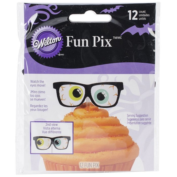 Wilton 2113-2367 Mad Science Lenticular Eyeball Fun Pix