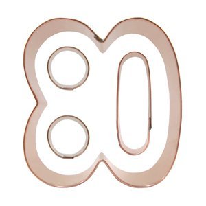 CopperGifts: Number 80 Cookie Cutter