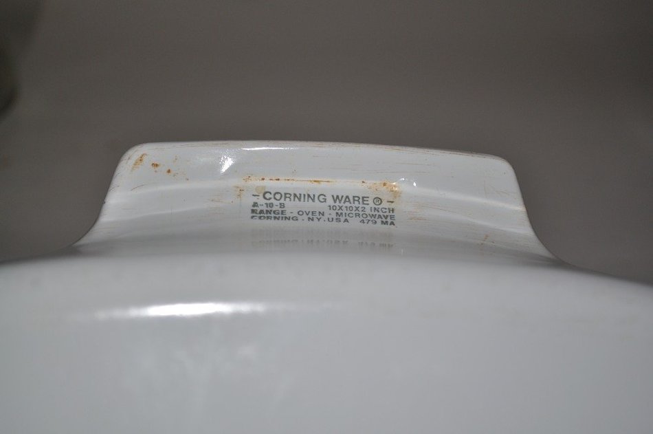 Corning Ware Wildflower A-10-b 10" Casserole Dish N6