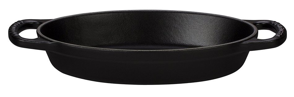 Le Creuset Enamel Cast Iron Signature Oval Baker, 2.25 quart, Cerise (Cherry Red) N5