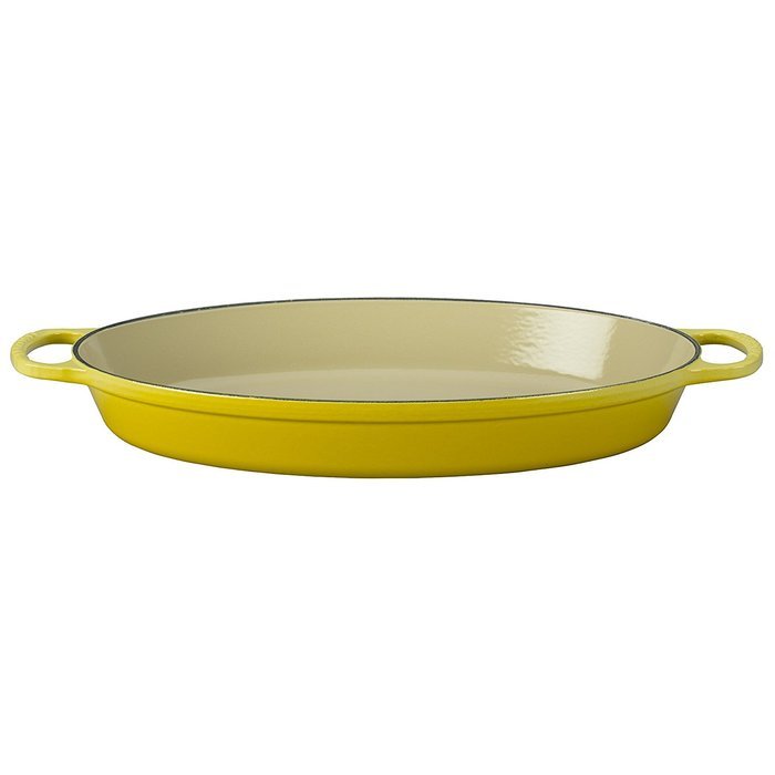 Le Creuset Enamel Cast Iron Signature Oval Baker, 2.25 quart, Cerise (Cherry Red) N13