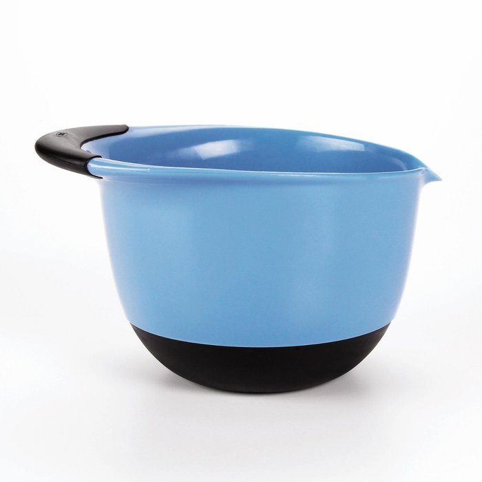 OXO Good Grips 3-Piece Mixing Bowl Set, Blue/Green/Yellow N2