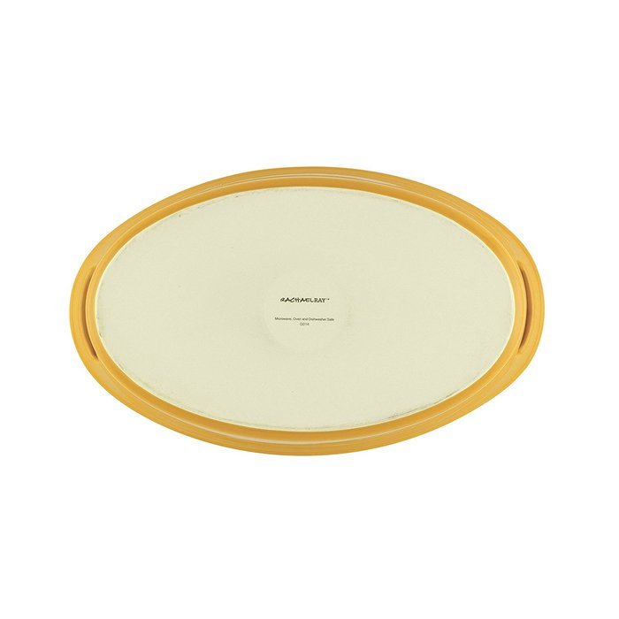 Rachael Ray 3-Piece Oval Stoneware Set, Small N3