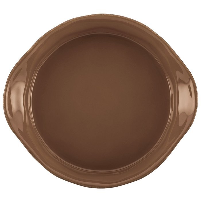 Rachael Ray Cucina Stoneware 3-Piece Round Casserole & Lid Set, Agave Blue N8
